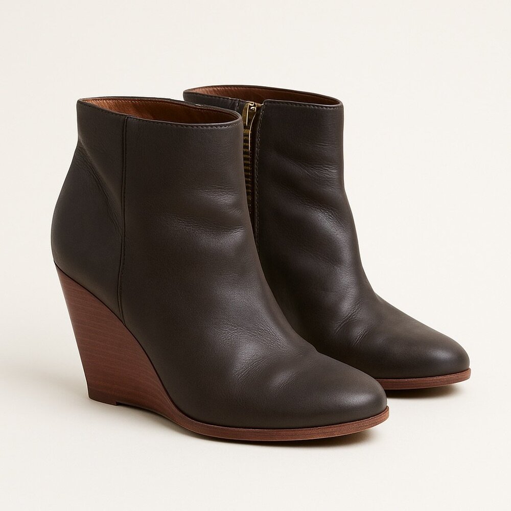 Korks Ease leather booties